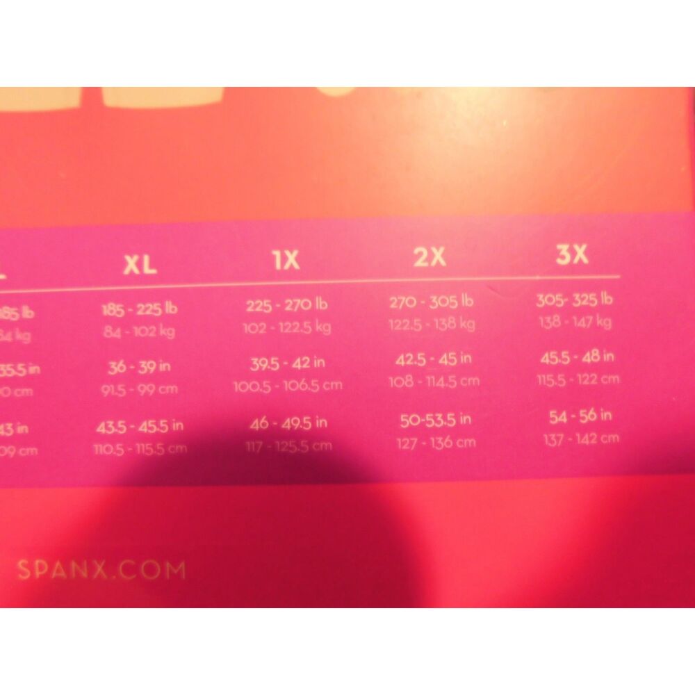 Spanx Higher Power Shaping Short Underwear sz 1X